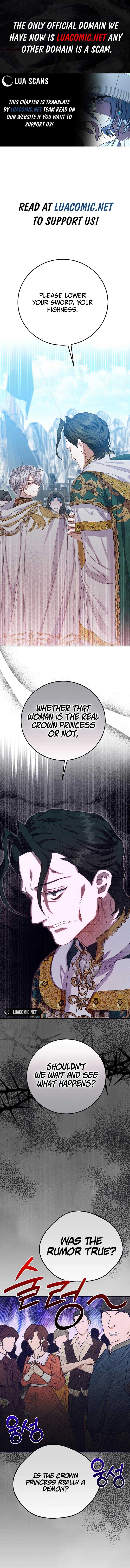 I Became The Wife Of The Monstrous Crown Prince Chapter 111 - Page 1