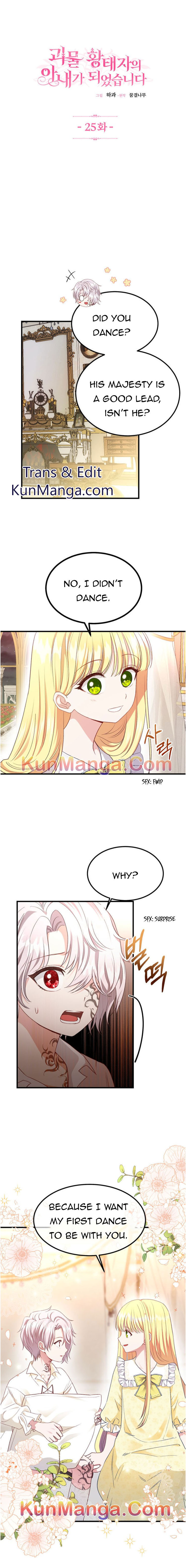 I Became The Wife Of The Monstrous Crown Prince Chapter 25 - Page 1