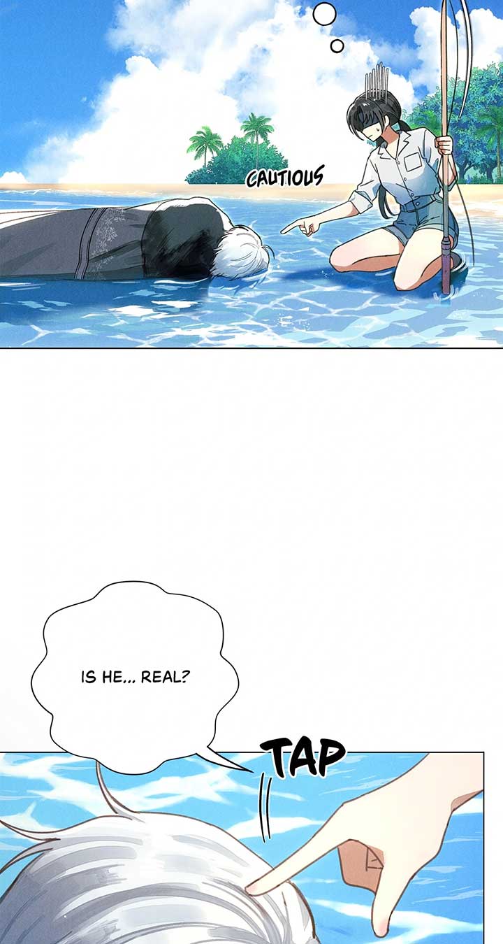 I Caught the Male Lead on a Deserted Island Chapter 1 - Page 57