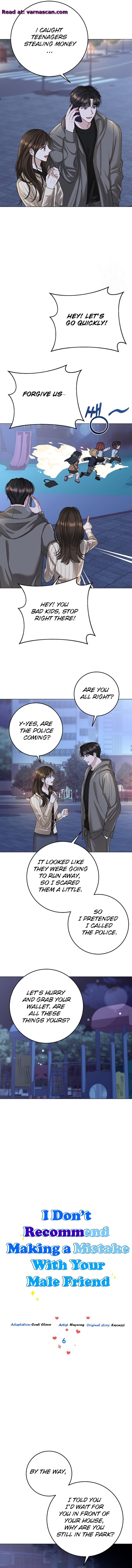 I Don’t Recommend Making a Mistake With Your Male Friend Chapter 6 - Page 3