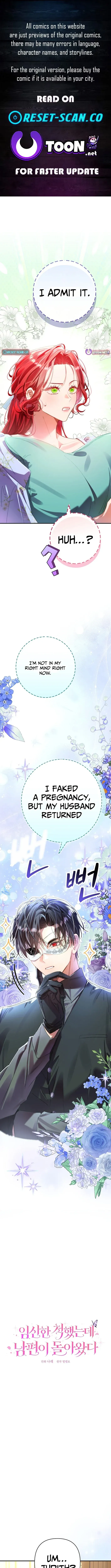 I Faked a Pregnancy, but My Husband Returned Chapter 26 - Page 1