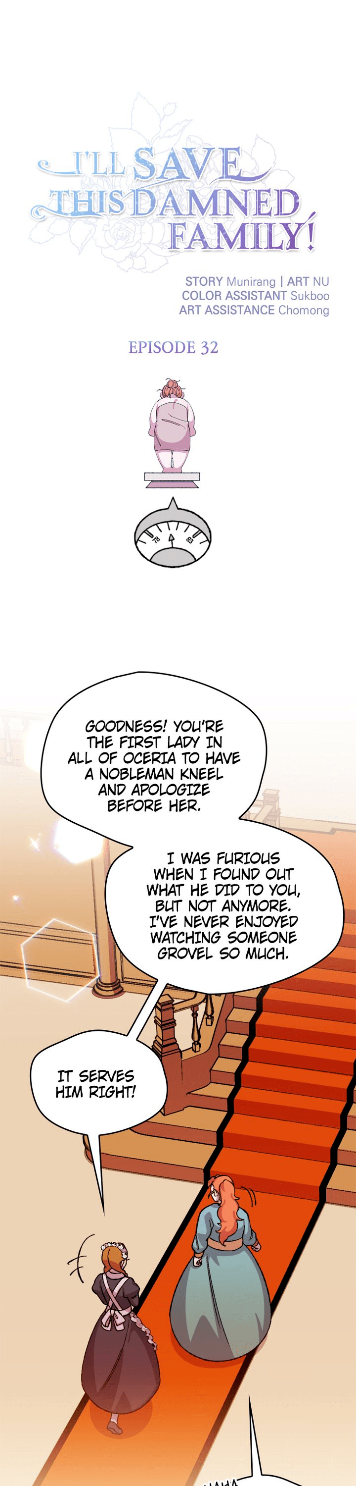 I’ll Save This Damned Family! Chapter 32 - Page 1