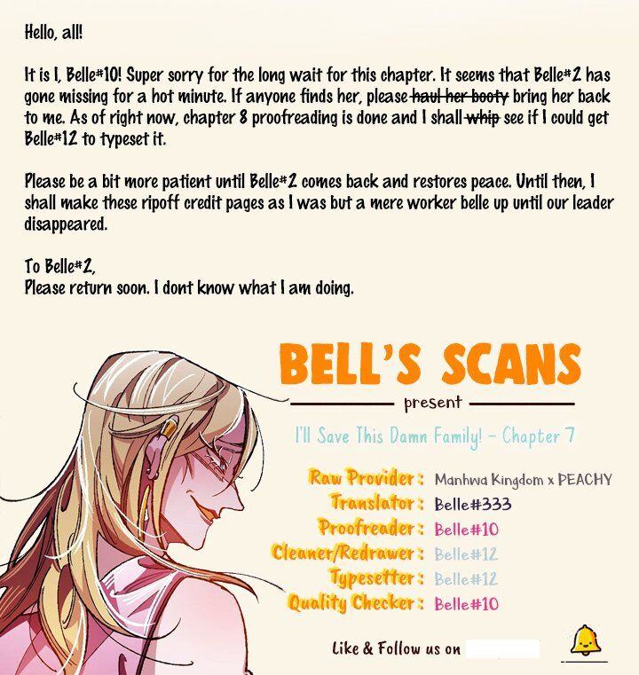 I’ll Save This Damned Family! Chapter 7 - Page 22