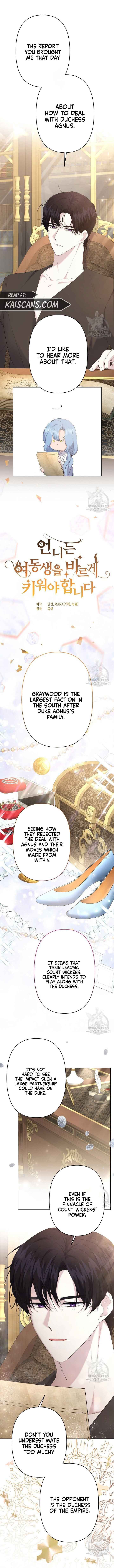 I Need to Raise My Sister Properly Chapter 19 - Page 1