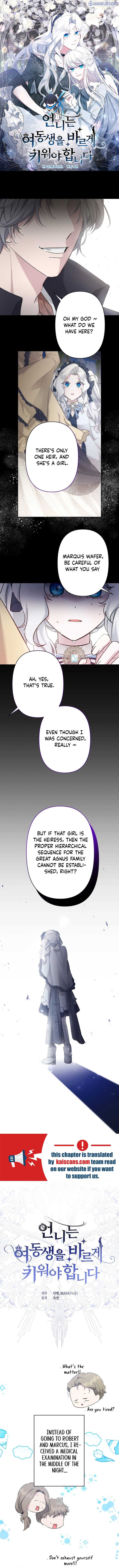 I Need to Raise My Sister Properly Chapter 21 - Page 1