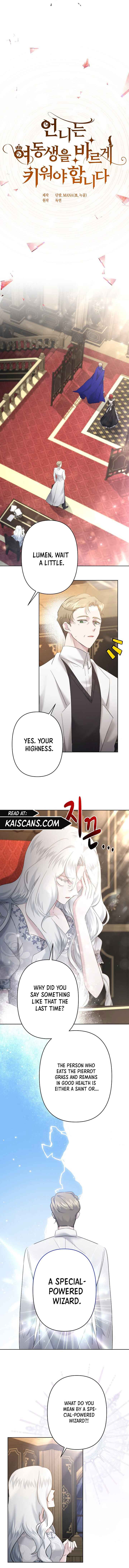 I Need to Raise My Sister Properly Chapter 27 - Page 5