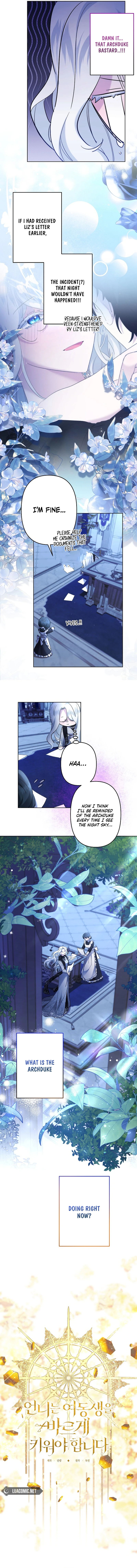 I Need to Raise My Sister Properly Chapter 57 - Page 9