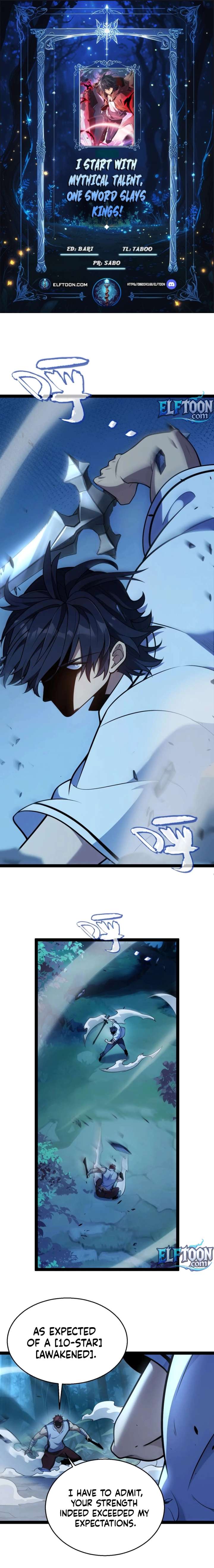 I Started With the Mythical Talent, Killing Gods With One Sword! Chapter 12 - Page 1