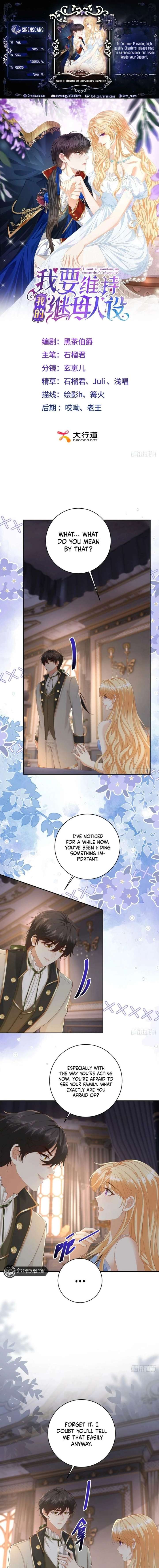 I Want to Maintain My Stepmother’s Character Chapter 38 - Page 1