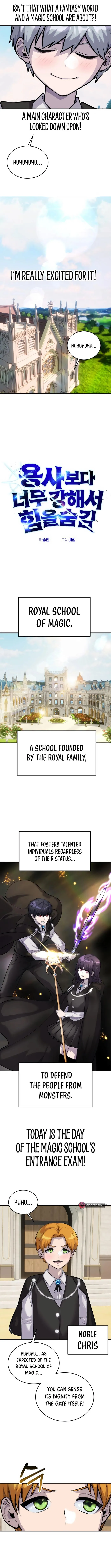I Was More Overpowered Than the Hero, so I Hid My Power! Chapter 2 - Page 5