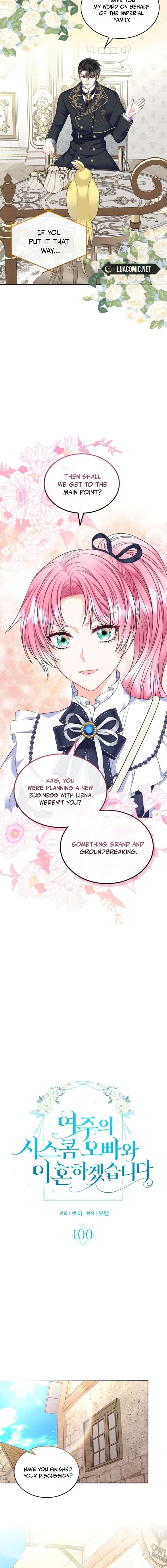 I Will Divorce the Female Lead’s Siscon Brother Chapter 100 - Page 2