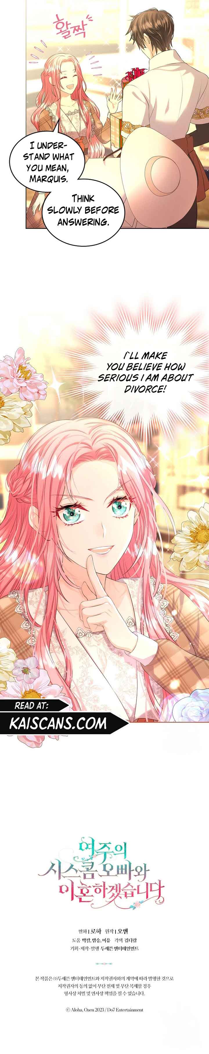 I Will Divorce the Female Lead’s Siscon Brother Chapter 14 - Page 9