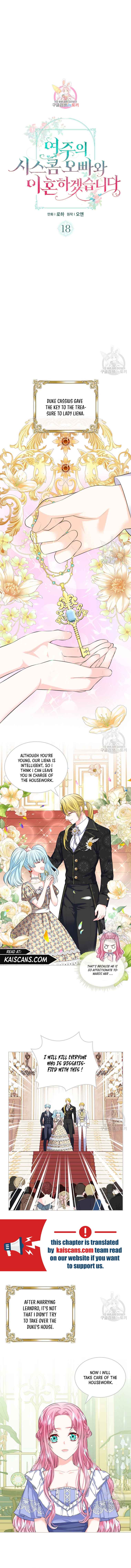 I Will Divorce the Female Lead’s Siscon Brother Chapter 18 - Page 1