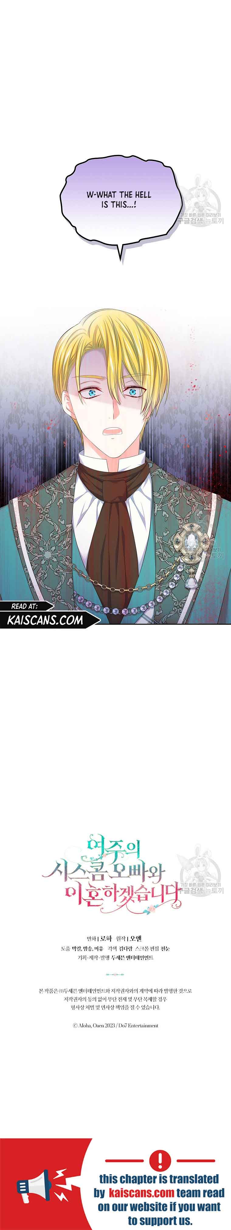 I Will Divorce the Female Lead’s Siscon Brother Chapter 22 - Page 13