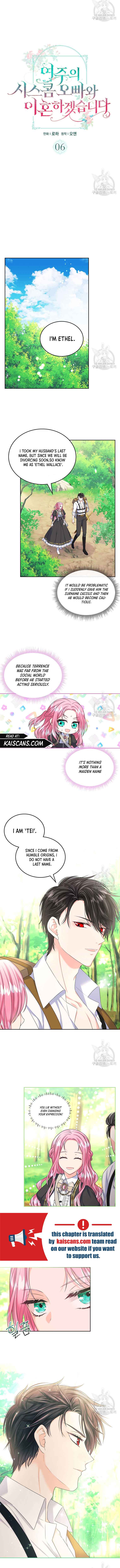 I Will Divorce the Female Lead’s Siscon Brother Chapter 6 - Page 6