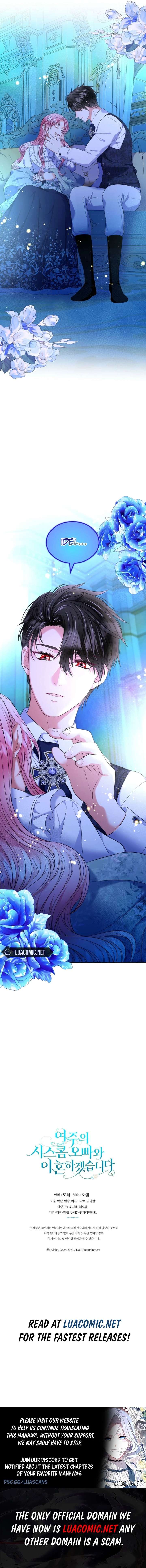 I Will Divorce the Female Lead’s Siscon Brother Chapter 91 - Page 19