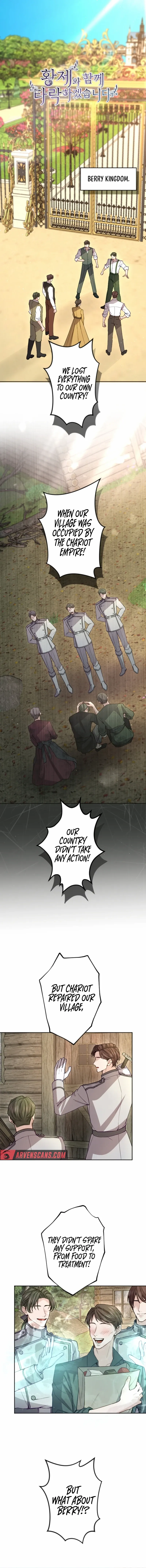I Will Fall With the Emperor Chapter 110 - Page 1