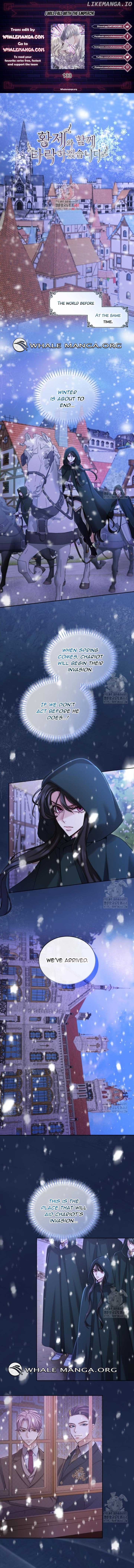 I Will Fall With the Emperor Chapter 133 - Page 1