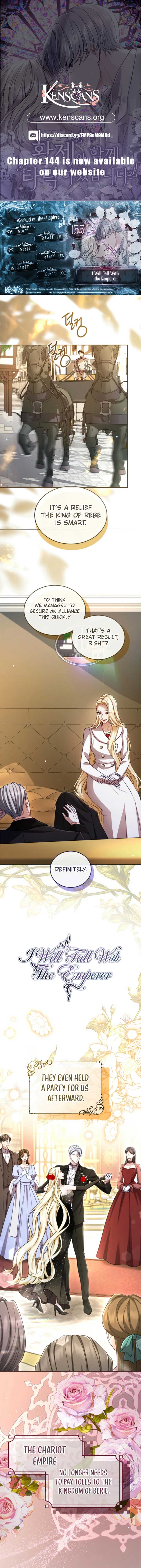I Will Fall With the Emperor Chapter 135 - Page 1