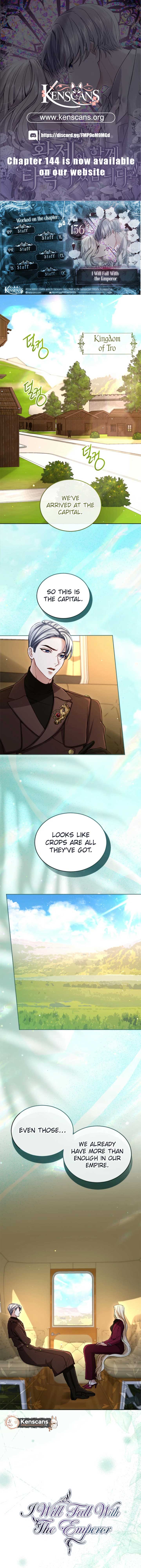 I Will Fall With the Emperor Chapter 136 - Page 1