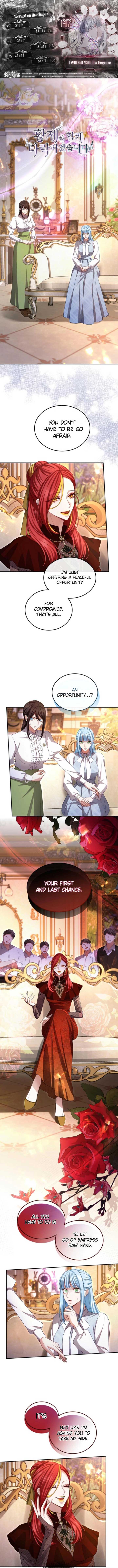 I Will Fall With the Emperor Chapter 147 - Page 1