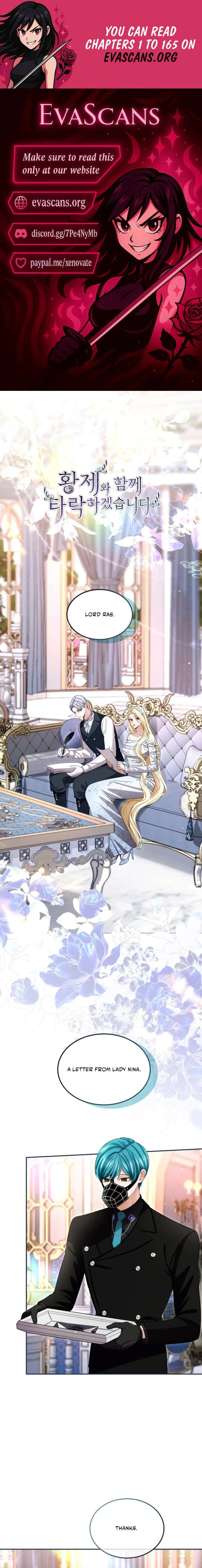 I Will Fall With the Emperor Chapter 159 - Page 1