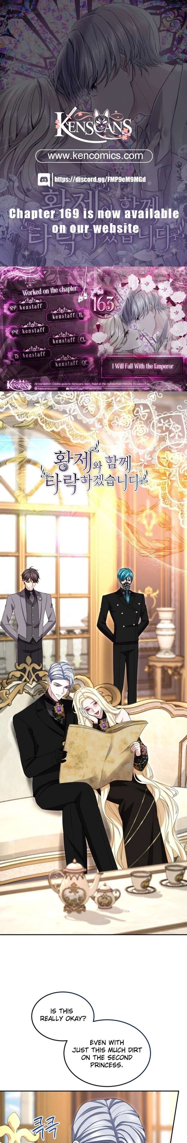 I Will Fall With the Emperor Chapter 163 - Page 1