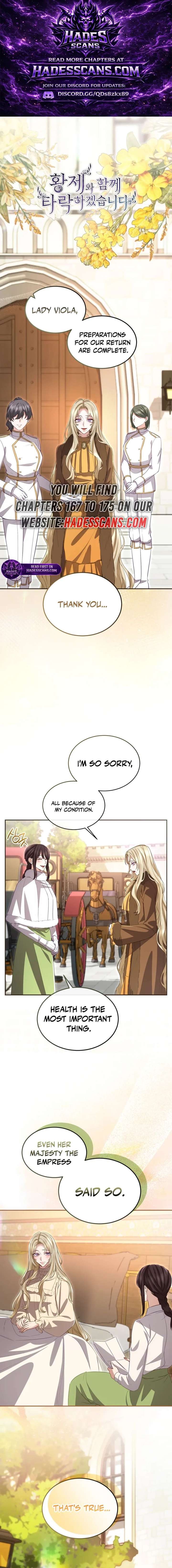 I Will Fall With the Emperor Chapter 169 - Page 1