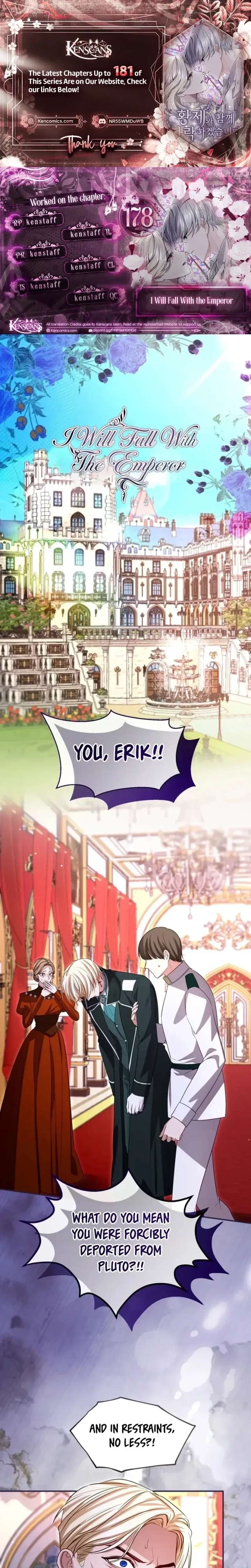 I Will Fall With the Emperor Chapter 178 - Page 1