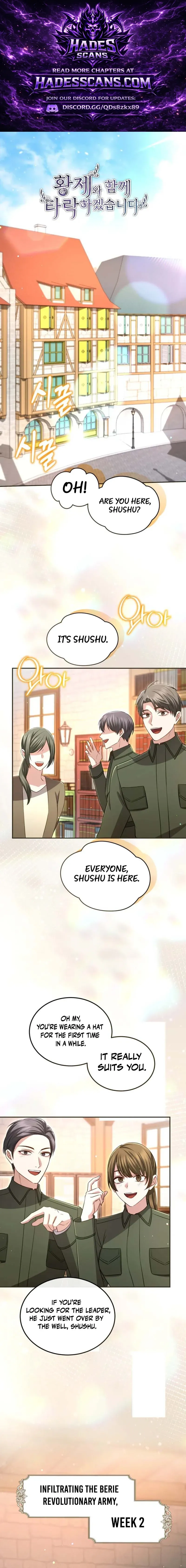 I Will Fall With the Emperor Chapter 191 - Page 1