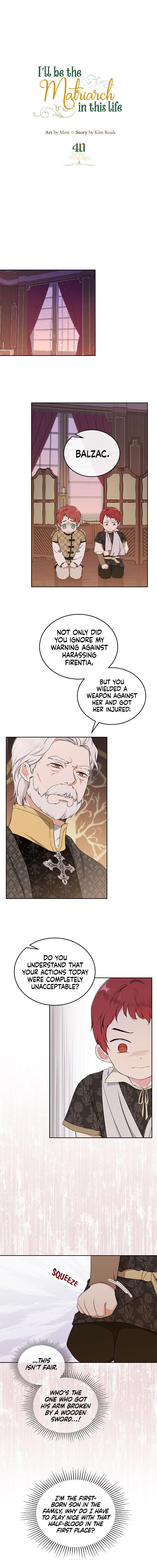 I’ll Be The Matriarch In This Life Chapter 40.9 - Page 2