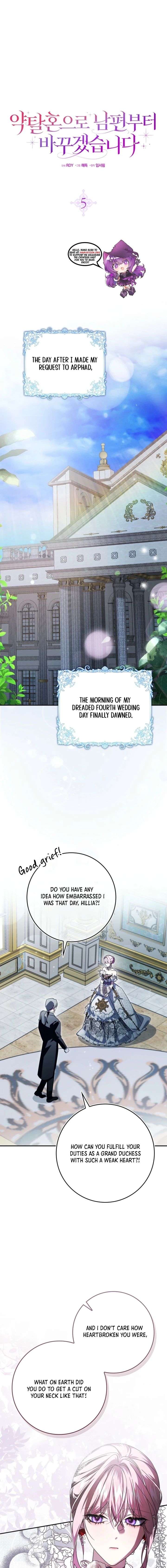 I’ll Start by Changing My Husband Through a Plunder Marriage Chapter 5 - Page 1