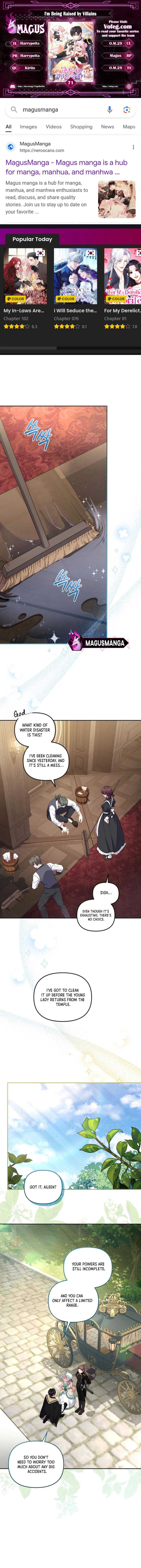 I’m Being Raised by Villains Chapter 71 - Page 1