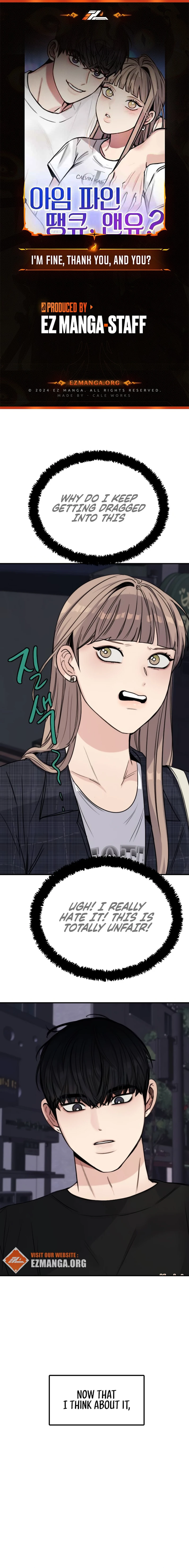 I’m Fine, Thank You, And You? Chapter 8 - Page 1