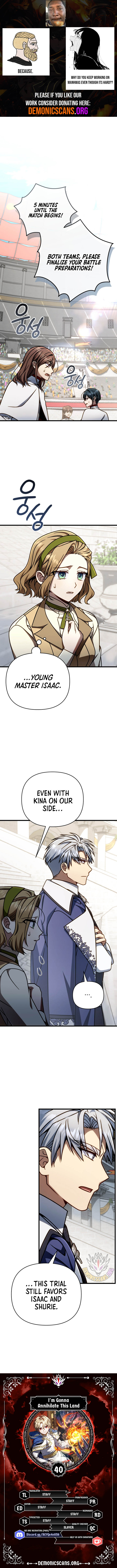 I’m Gonna Annihilate This Land Chapter 40 - Page 1