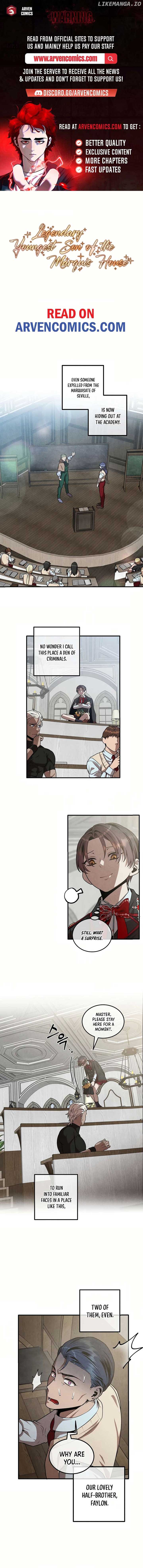 Legendary Youngest Son of the Marquis House Chapter 126 - Page 1