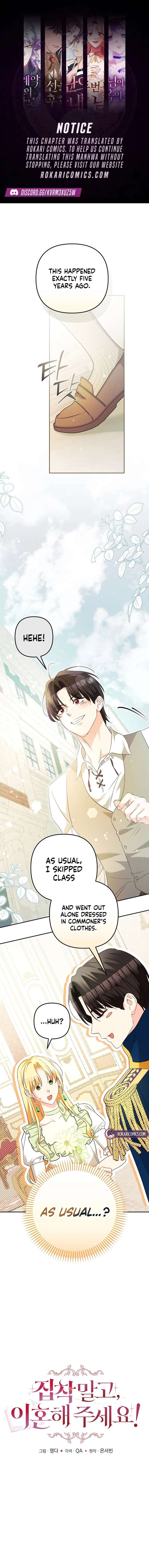 Let’s Divorce, Not Obsess! Chapter 31 - Page 1