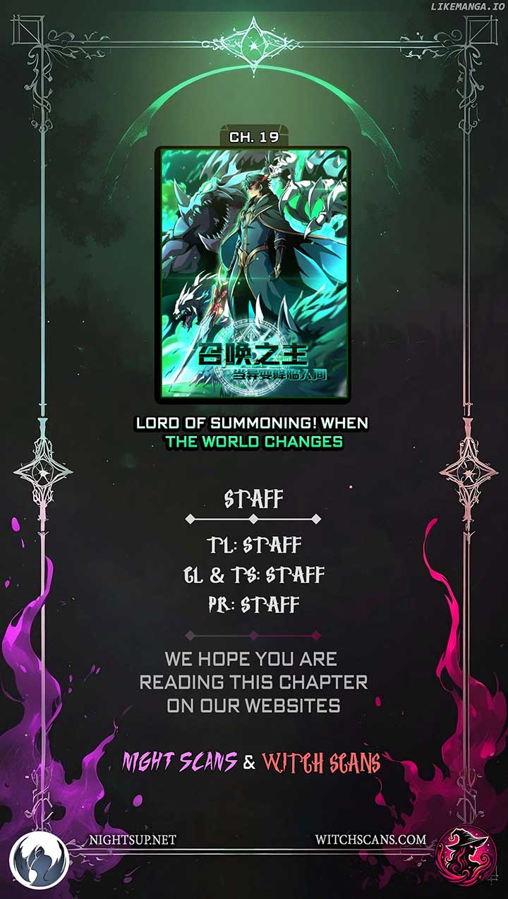 Lord of Summons! Sudden Mutation Chapter 19 - Page 1