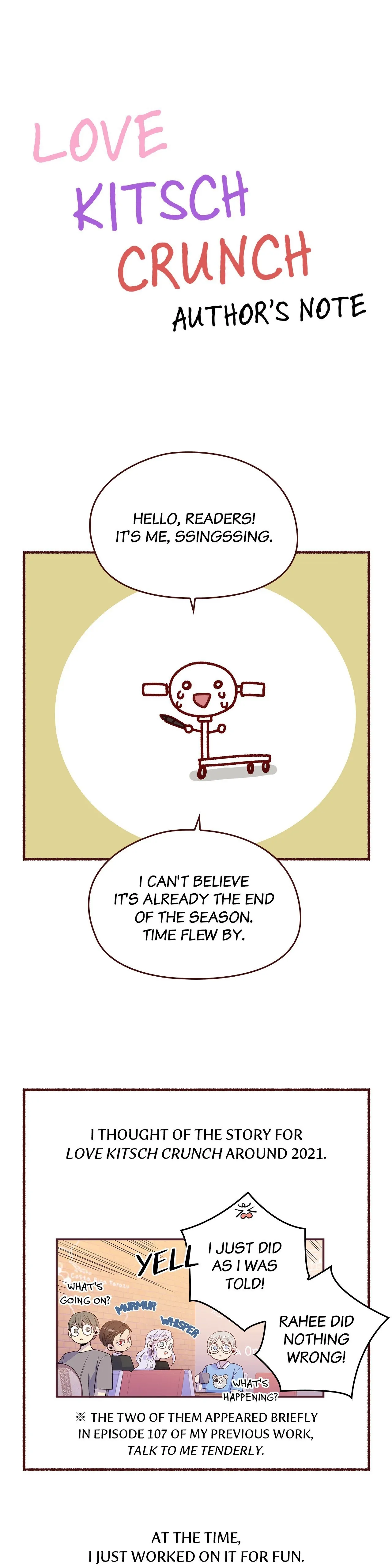 Love Kitsch Crunch Chapter 36.5 - Page 1