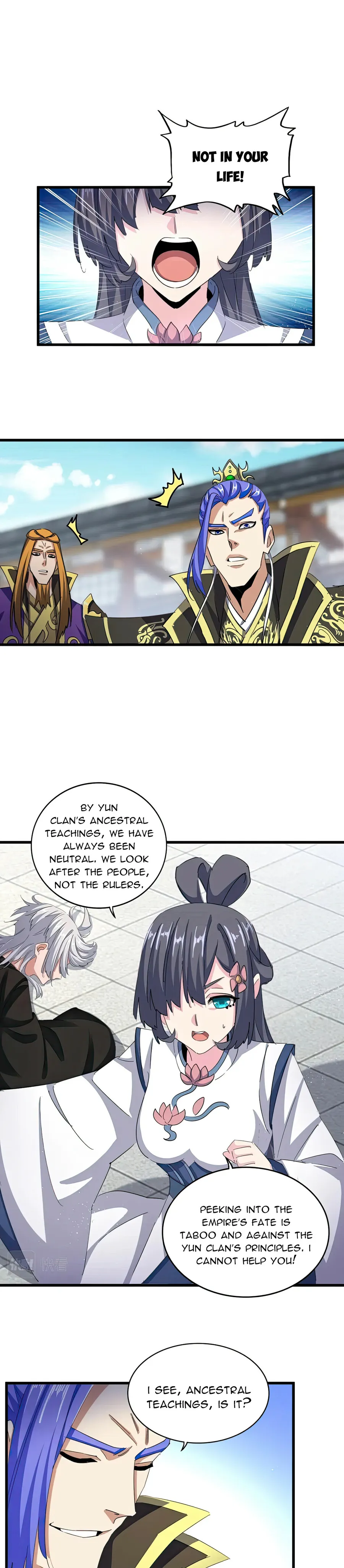 Magic Emperor Chapter 398 - Page 1