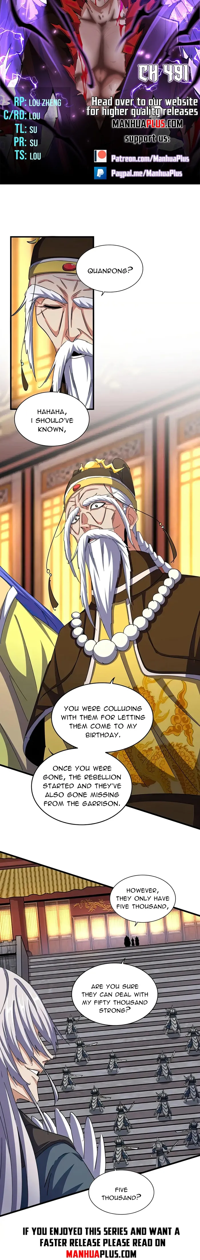 Magic Emperor Chapter 491 - Page 2