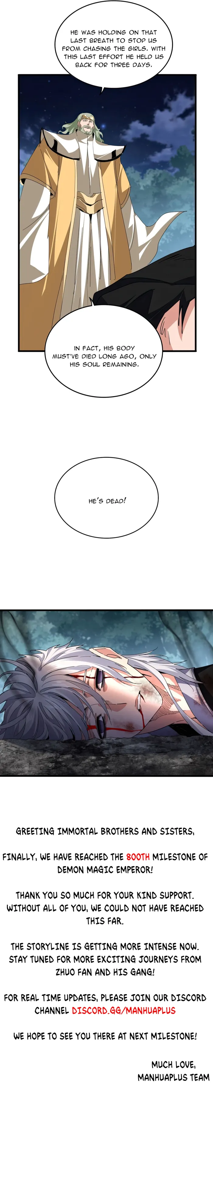 Magic Emperor Chapter 800 - Page 9
