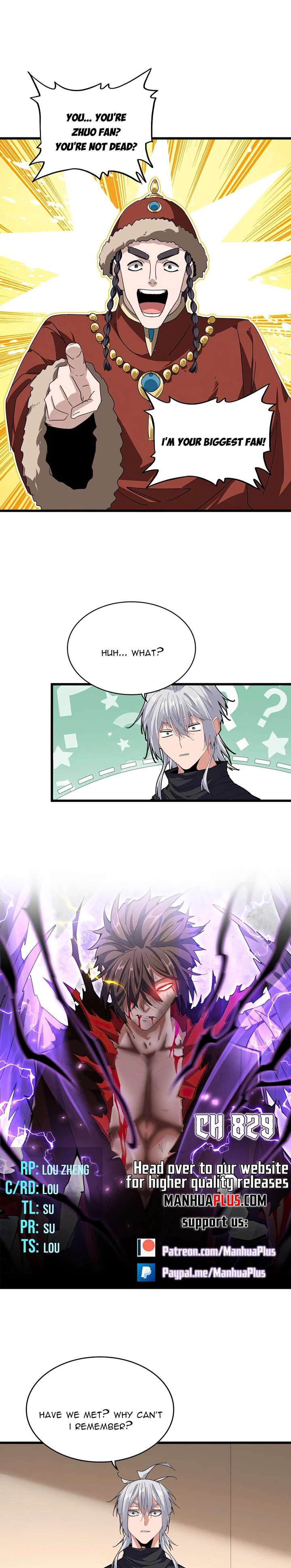 Magic Emperor Chapter 829 - Page 1