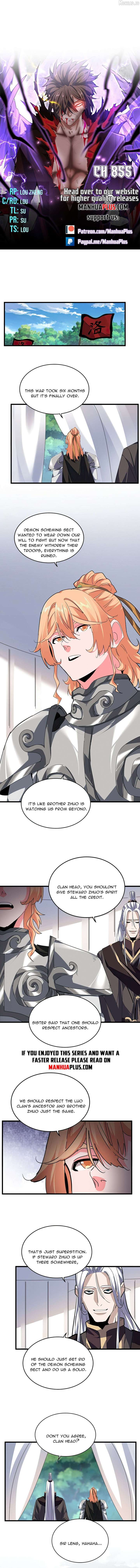 Magic Emperor Chapter 855 - Page 1