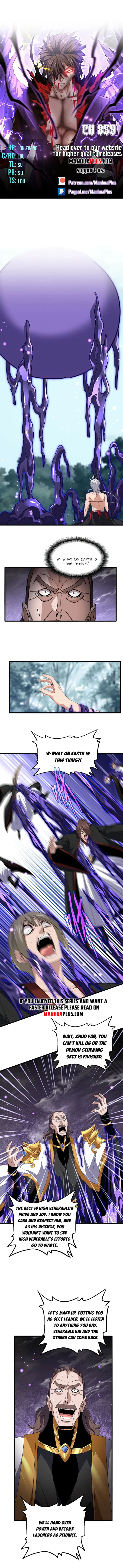 Magic Emperor Chapter 859 - Page 1