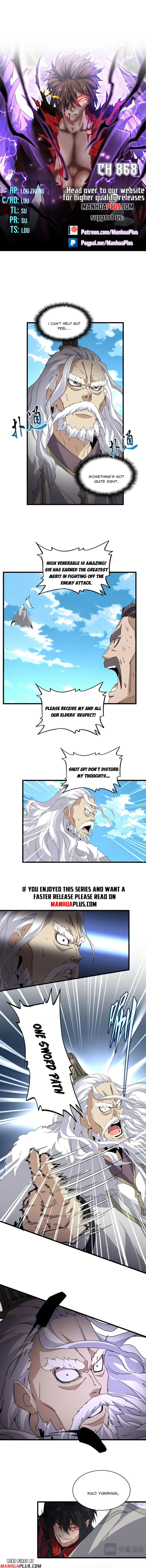 Magic Emperor Chapter 868 - Page 1