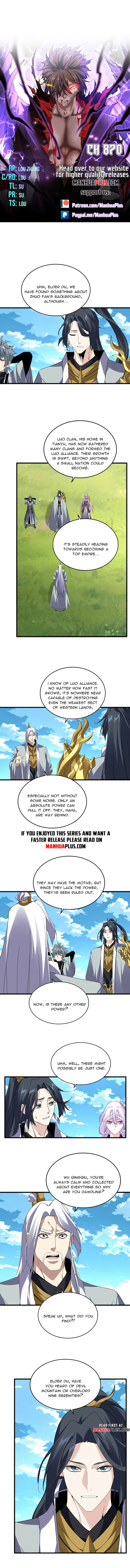 Magic Emperor Chapter 870 - Page 1