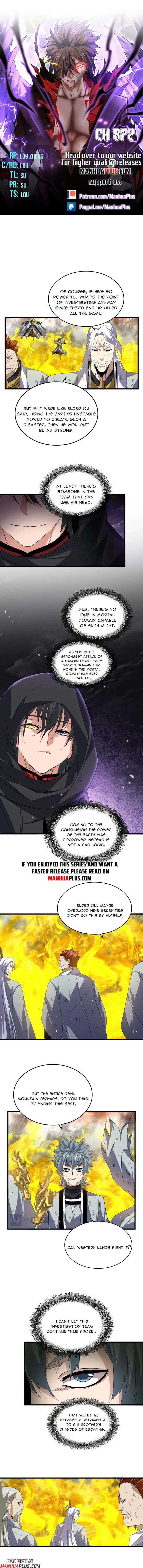 Magic Emperor Chapter 872 - Page 1