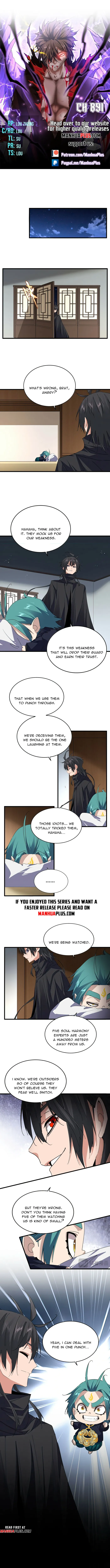 Magic Emperor Chapter 891 - Page 1