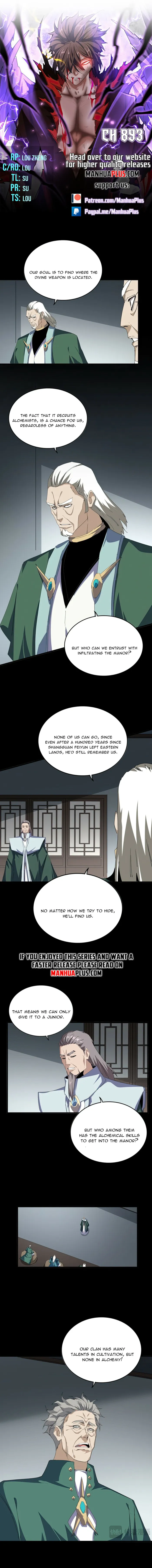 Magic Emperor Chapter 893 - Page 1